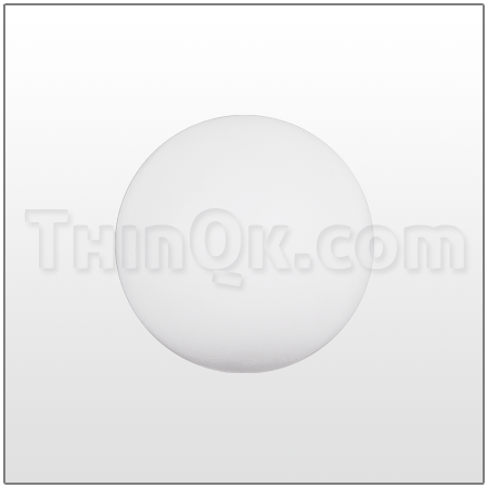 Ball (T6-100-23-1-5) PTFE USP VI