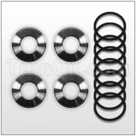 Seat kit Stainless Steel (T859.0219)