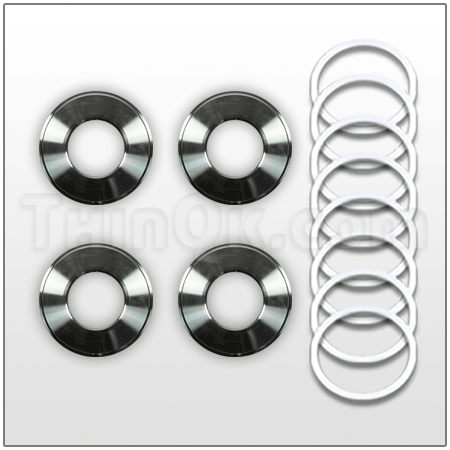 Seat kit (T859.0334) STAINLESS STEEL