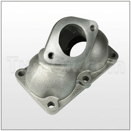 Flange discharge (T334.006.156) Aluminum
