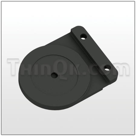 Flap valve (T338.005.365) SST/NEOPRENE