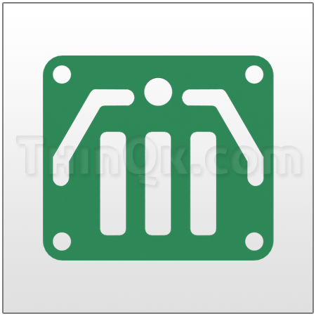 Gasket (T360.048.425) COMPRESSED FIBRE