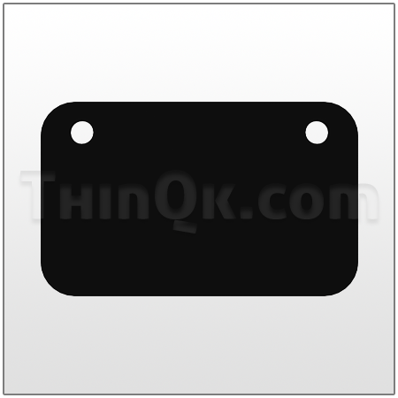 Pad, Hinge (T570.002.360) BUNA