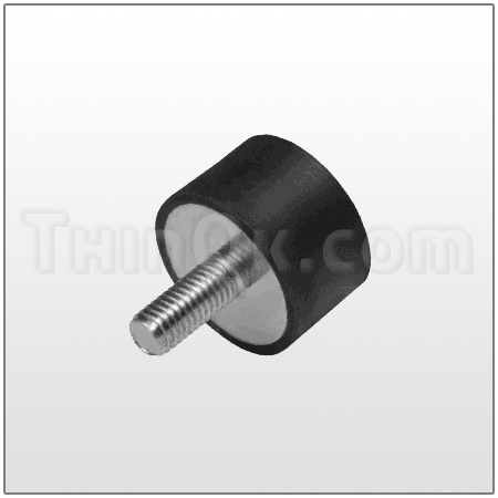 Rubber foot (T6-050-17) NEOPRENE/NRS