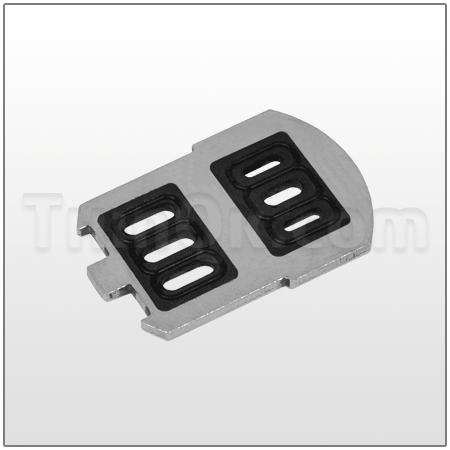 Valve plate (T819.6919) STAINLESS STEEL