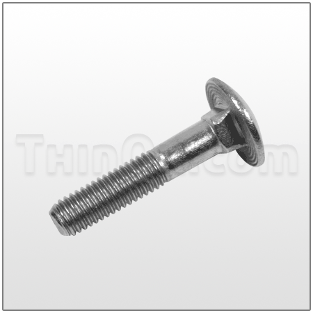 Carriage bolt (T96163) STAINLESS STEEL