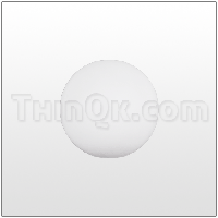 Ball (T6-025-23-1) PTFE