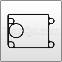 Gasket (T95843) BUNA