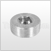 Pipe Plug (TY17-128) ALUMINUM