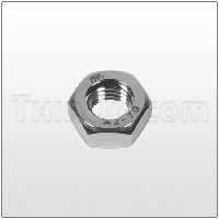 Hex nut (T6-020-37) STAINLESS STEEL