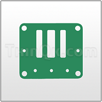 Gasket (T360.009.425) COMPRESSED FIBRE