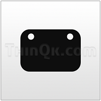 Pad, Hinge (T570.001.360) BUNA