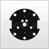 Gasket (T819.6917) BUNA