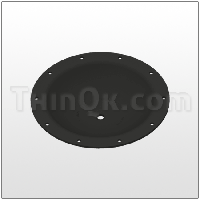Diaphragm (TV227VT) FKM/VITON