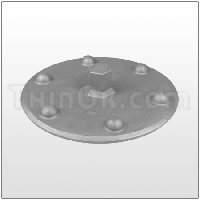 Piston (TWV302B) CAST IRON