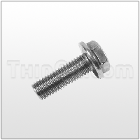 Hex head flange bolt (T95880) SST