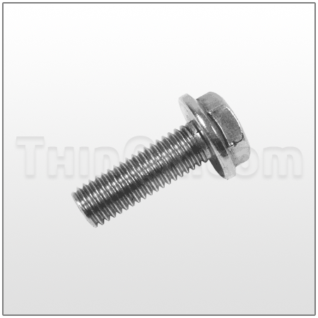 Hex head flange bolt (T819.4297) ST. STL